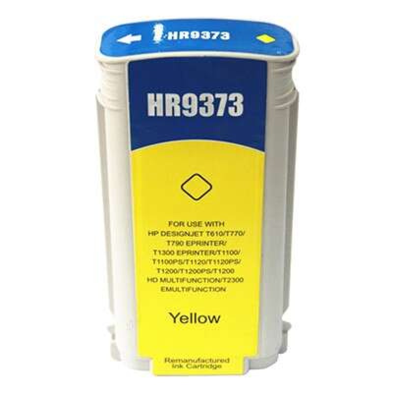 Compatível HP 72 Amarelo Tinteiro - Substitui C9373A