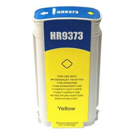 Compatível HP 72 Amarelo Tinteiro - Substitui C9373A