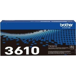 Brother TN3610 Preto Cartucho de Toner Original - TN3610