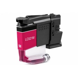 Brother LC521 Magenta Tinteiro Compatível - Substitui LC521M