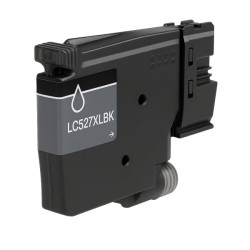 Brother LC527XL Preto Tinteiro Pigmentada Compatível - Substitui LC527XLBK/LC527BK