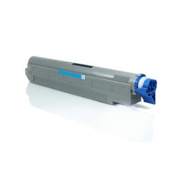 OKI C9600/C9650/C9800/C9850 Cyan Cartucho de Toner Compatível - Substitui 42918915