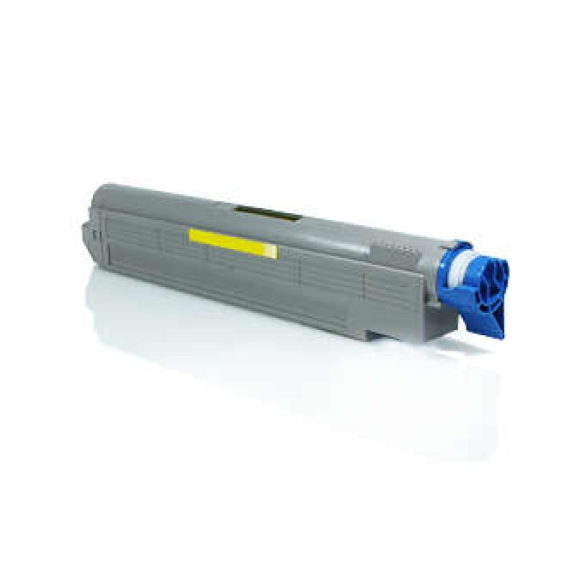 OKI C9600/C9650/C9800/C9850 Amarelo Cartucho de Toner Compatível - Substitui 42918913