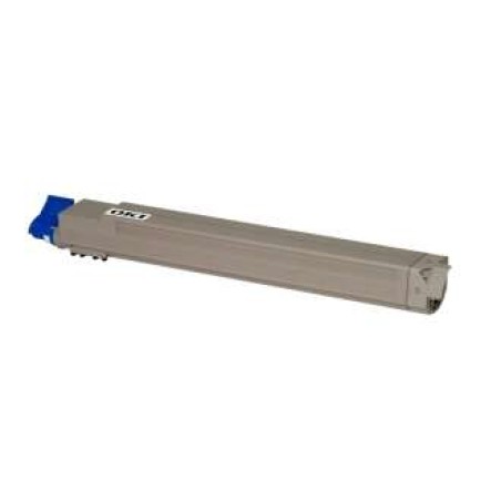 OKI C9655 Cyan Cartucho de Toner Compatível - Substitui 43837131