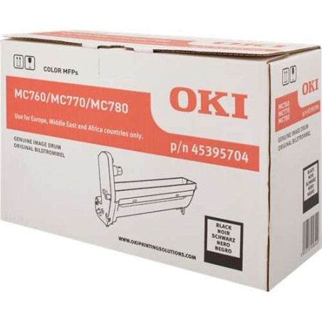 OKI MC760/MC770/MC780 Preto Tambor de Imagem Original - 45395704
