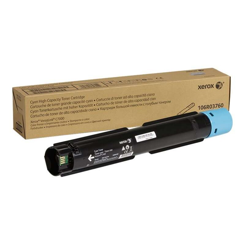 Xerox VersaLink C7000 Ciano Cartucho de Toner Original - 106R03760