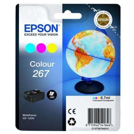 Epson T267 Cor Tinteiro Original - C13T26704010