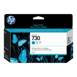 HP 730 Cyan Tinteiro Original - P2V62A