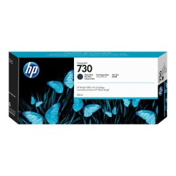 HP 730 Preto Mate Tinteiro Original - P2V71A