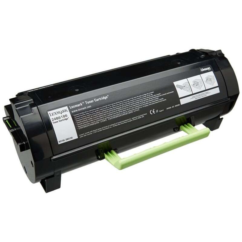 Lexmark M3150/XM3150 Preto Cartucho de Toner Original - 24B6186