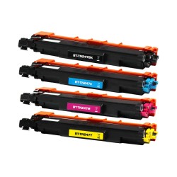 Brother TN247/TN243 Pack de 4 Cartuchos de Toner Compatíveis