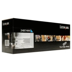 Lexmark 24B7499 Ciano Cartucho de Toner Original - 24B7499