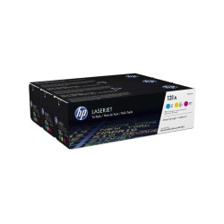 HP CF211A/CF212A/CF213A Pack de 3 Cartuchos de Toner Originais - 131A