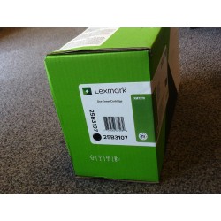Lexmark XM7370 Preto Cartucho de Toner Original - 25B3107