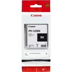 Canon PFI120 Preto Tinteiro Original - 2885C001/PFI-120BK