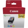 Canon CLI521 Pack de 3 Tinteiros Originais - Ciano, Magenta, Amarelo - 2934B015/2934B010