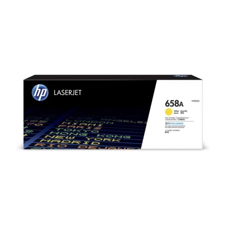 HP W2002A Amarelo Cartucho de Toner Original - 658A