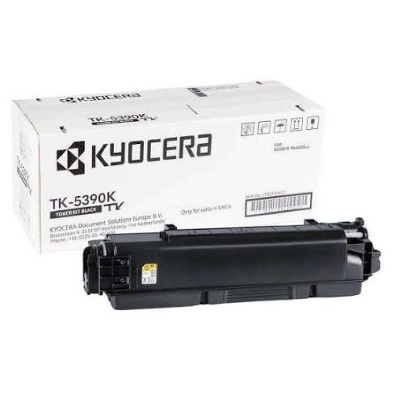 Original Toner Kyocera TK-5390K Preto 1T02Z10NL0 5390000 Pág.