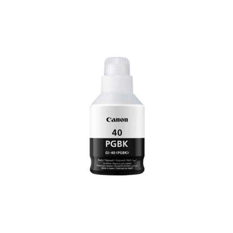 Canon GI40 Preto Garrafa de Tinta Original - GI40PGBK/3385C001