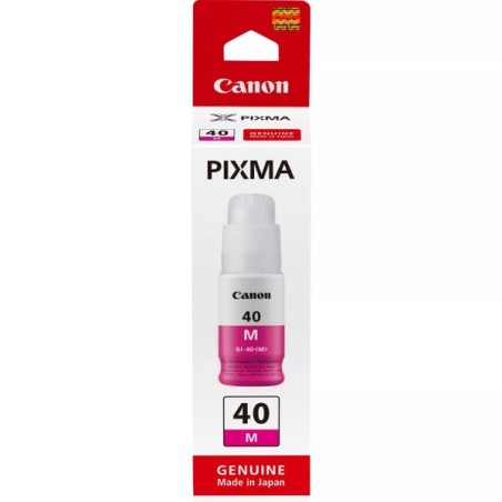 Canon GI40 Magenta Garrafa de Tinta Original - GI40M/3401C001