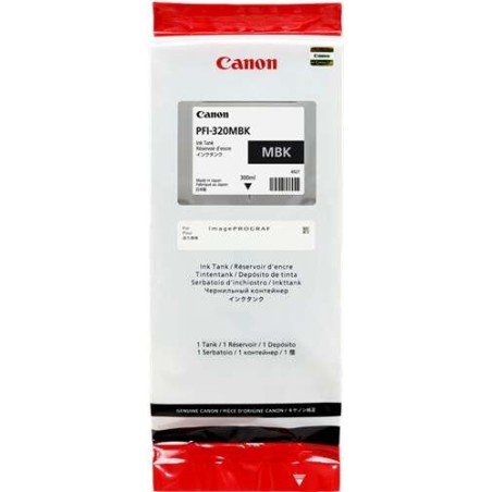 Canon PFI320 Preto Mate Tinteiro Original - 2889C001/PFI-320MBK