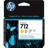 HP 712 Amarelo Tinteiro Original - 3ED69A