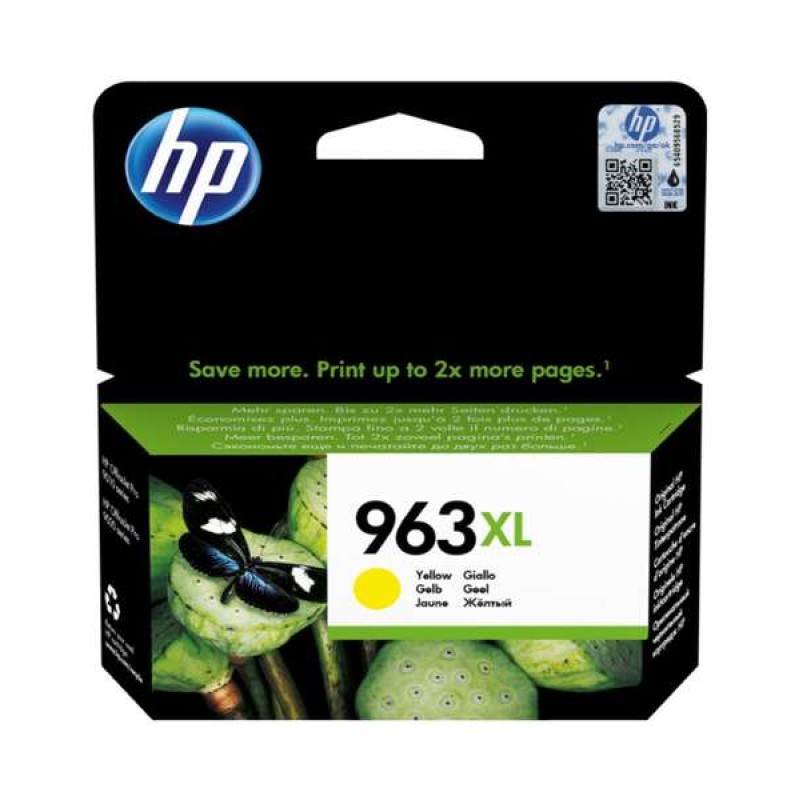 HP 963XL Amarelo Tinteiro Original - 3JA29AE