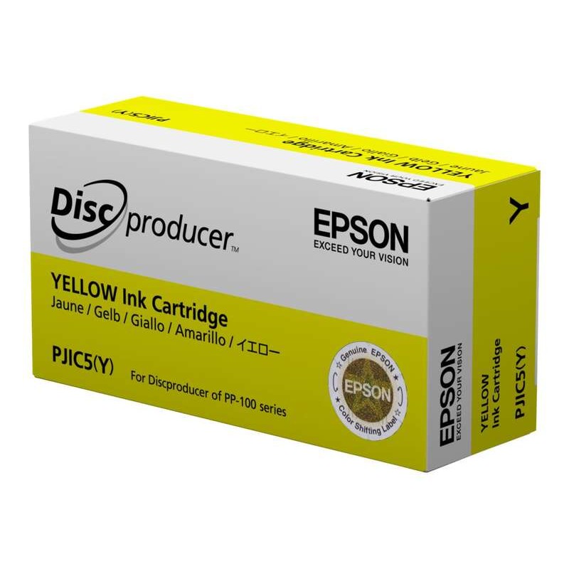Epson PJIC5/PJIC7 Amarelo Tinteiro Original - C13S020692/C13S020451
