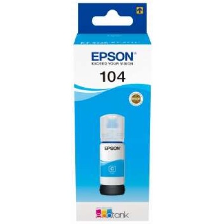 Epson 104 Cyan Garrafa de Tinta Original - C13T00P240