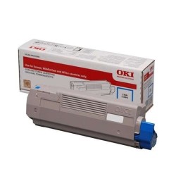OKI C712 Ciano Cartucho de Toner Original - 46507615