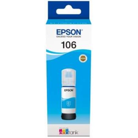 Epson 106 Cyan Garrafa de Tinta Original - C13T00R240