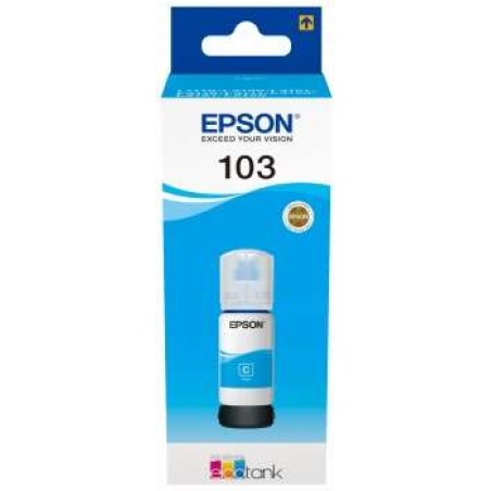 Epson 103 Cyan Garrafa de Tinta Original - C13T00S24A10