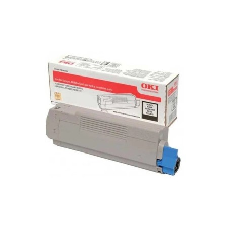 OKI C712 Preto Cartucho de Toner Original - 46507616