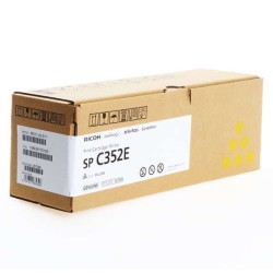 Ricoh SP C352E Amarelo Cartucho de Toner Original - 407386/408218/SP C352E