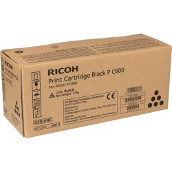 Ricoh PC600 Preto Cartucho de Toner Original - 408314/P C600BK