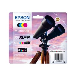 Epson 502XL/502 Pack de 4 Tinteiros Originais - C13T02W94010