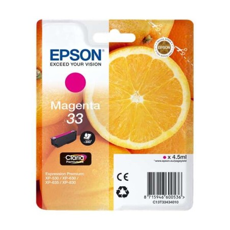 Epson T3343 (33) Magenta Tinteiro Original - C13T33434012