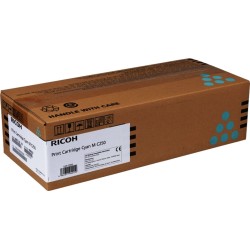 Ricoh MC250/PC300/PC301/PC302 Ciano Cartucho de Toner Original - 408353/M C250C