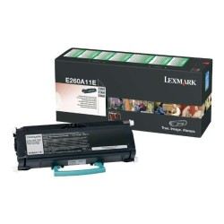 Lexmark E260/E360/E460/E462 Preto Cartucho de Toner Original - E260A11E