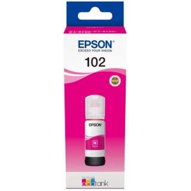 Epson 102 Magenta Garrafa de Tinta Original - C13T03R340