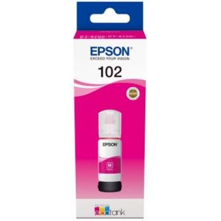Epson 102 Magenta Garrafa de Tinta Original - C13T03R340