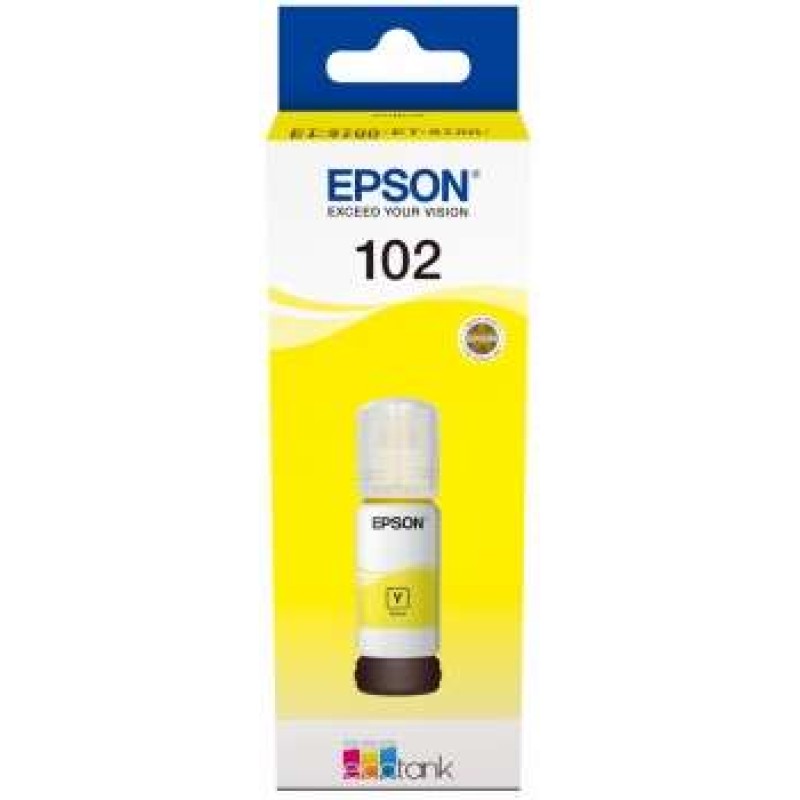 Epson 102 Amarelo Garrafa de Tinta Original - C13T03R440