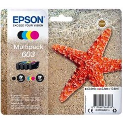 Epson 603 Pack de 4 Tinteiros Originais - C13T03U64010