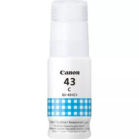 Canon GI43 Cyan Garrafa de Tinta Original - GI43C/4672C001