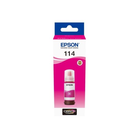 Epson 114 Magenta Garrafa de Tinta Pigmentada Original - C13T07B340
