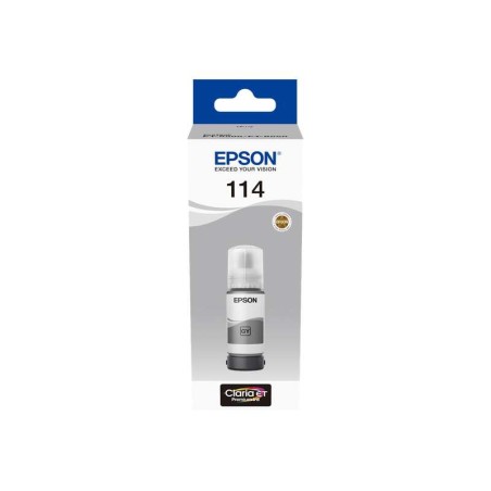 Epson 114 Cinzento Garrafa de Tinta Pigmentada Original - C13T07B540