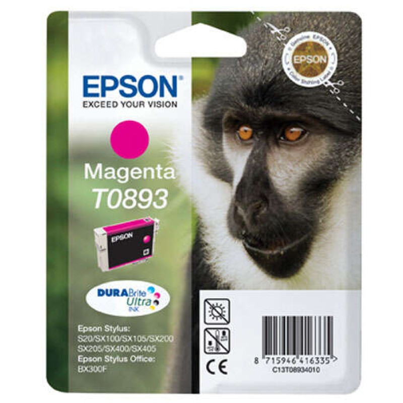 Epson T0893 Magenta Tinteiro Original - C13T08934011