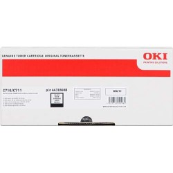 OKI C710/C711 Preto Cartucho de Toner Original - 44318608
