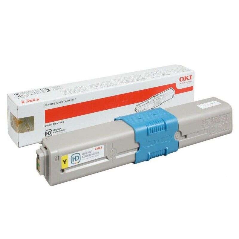 OKI C510/C530/MC561/MC562 Amarelo Cartucho de Toner Original - 44469722
