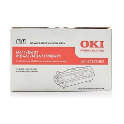 OKI B411/B431/MB461/MB471/MB491/B412/B432/B512/MB472/MB492/MB562 Tambor de Imagem Original - 44574302 (Drum)